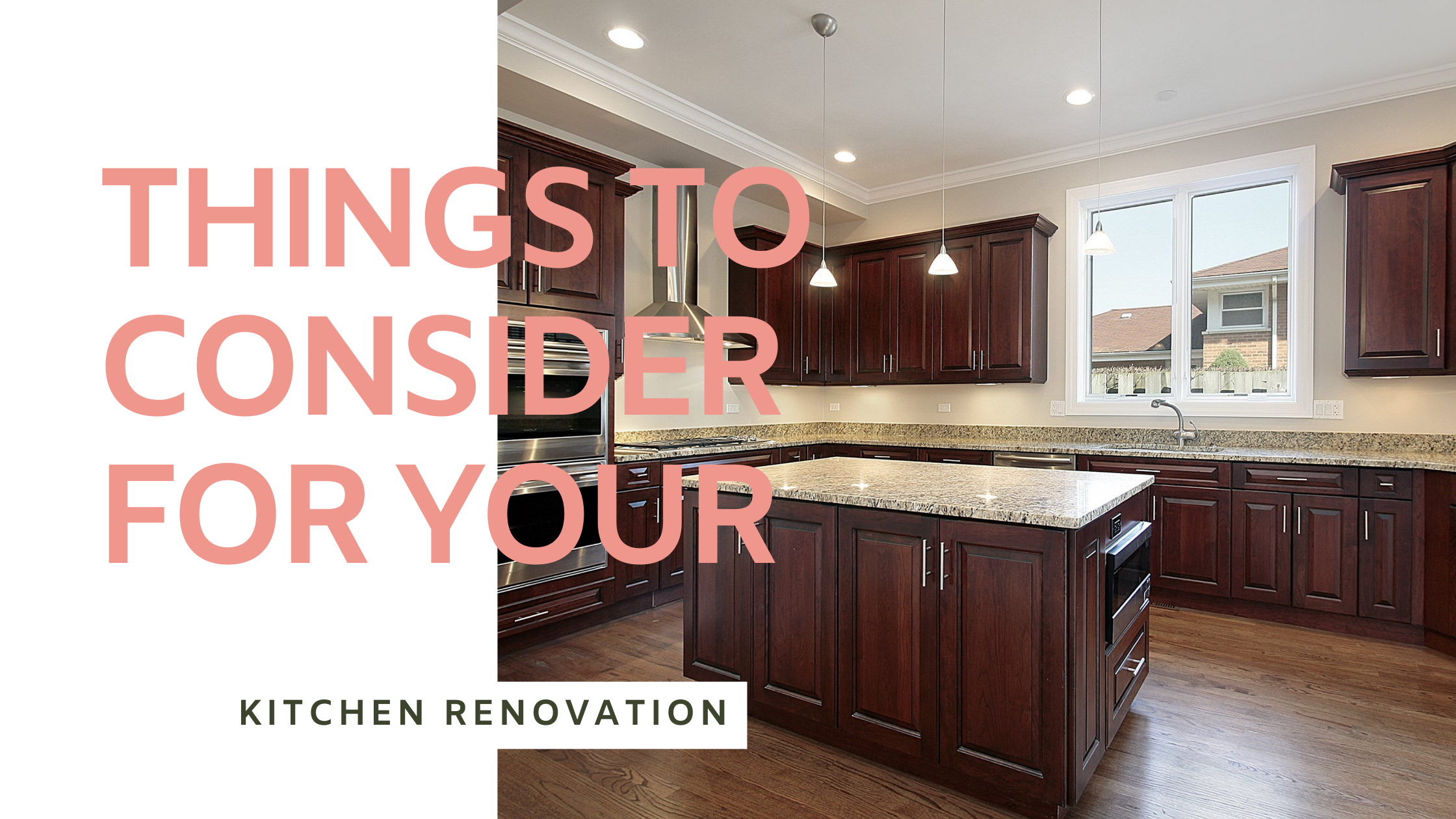 Things to consider for your kitchen renovation